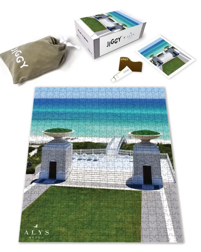 Alys Beach Coastal Gulf Green 500-Piece Puzzle by Jiggy – Alys Shoppe