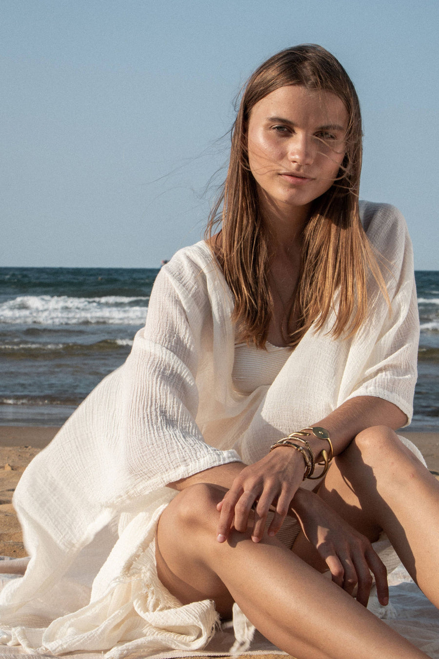 The Handloom - Ava Kimono - Natural