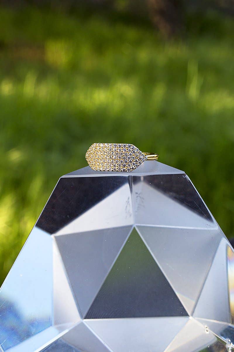 Native Gem - ID RING- 14K GOLD VERMEIL