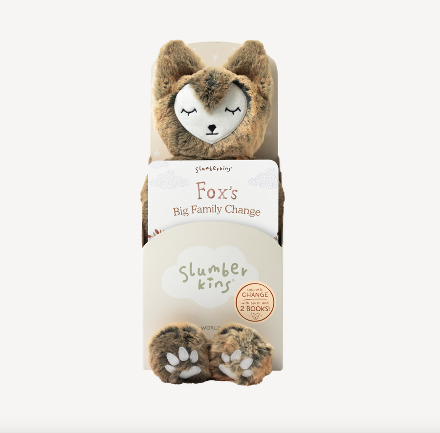 Slumberkins Inc. - *NEW* Fox's Navigating Change Set - with 2 books!