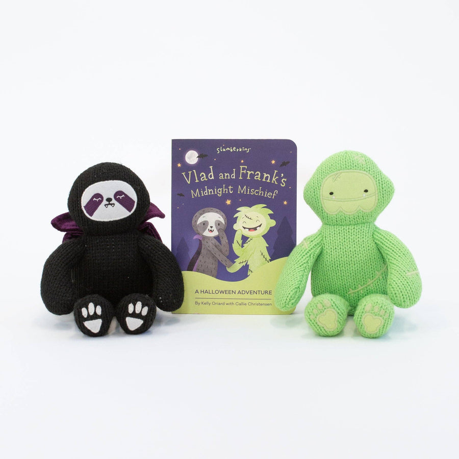 Slumberkins Inc. - Vlad & Frank Midnight Mischief Set - Glow in the Dark!