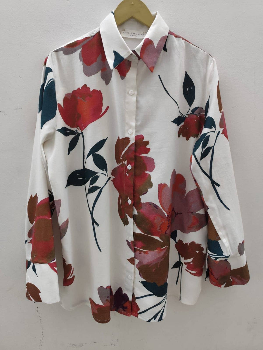 Neu Nomads - Chiara Boyfriend Shirt - CM PRINT