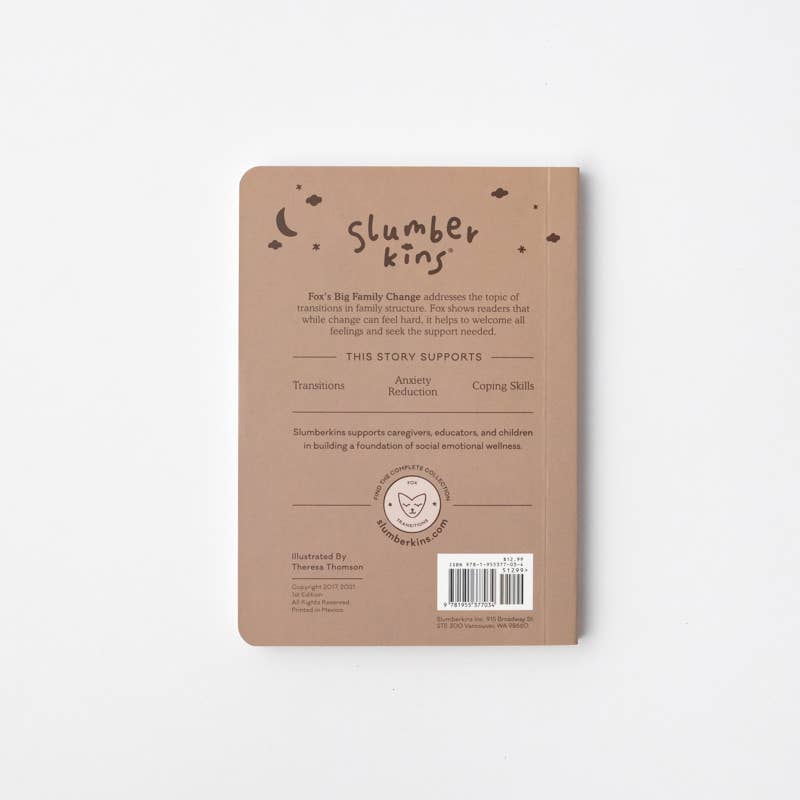 Slumberkins Inc. - *NEW* Fox's Navigating Change Set - with 2 books!
