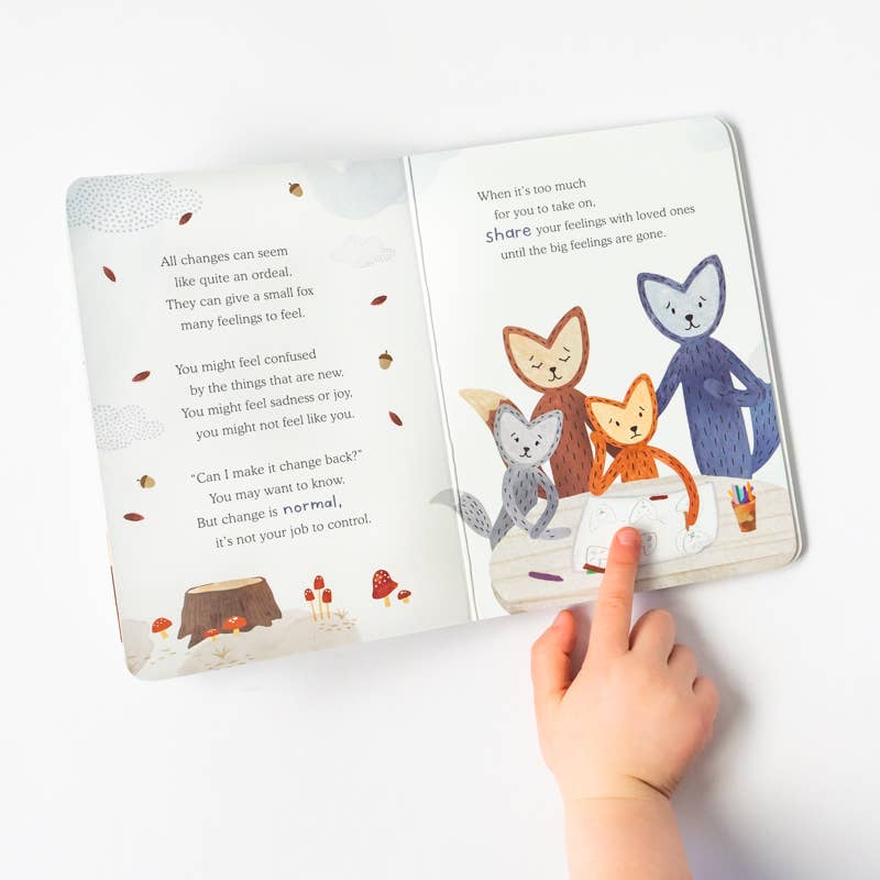 Slumberkins Inc. - *NEW* Fox's Navigating Change Set - with 2 books!