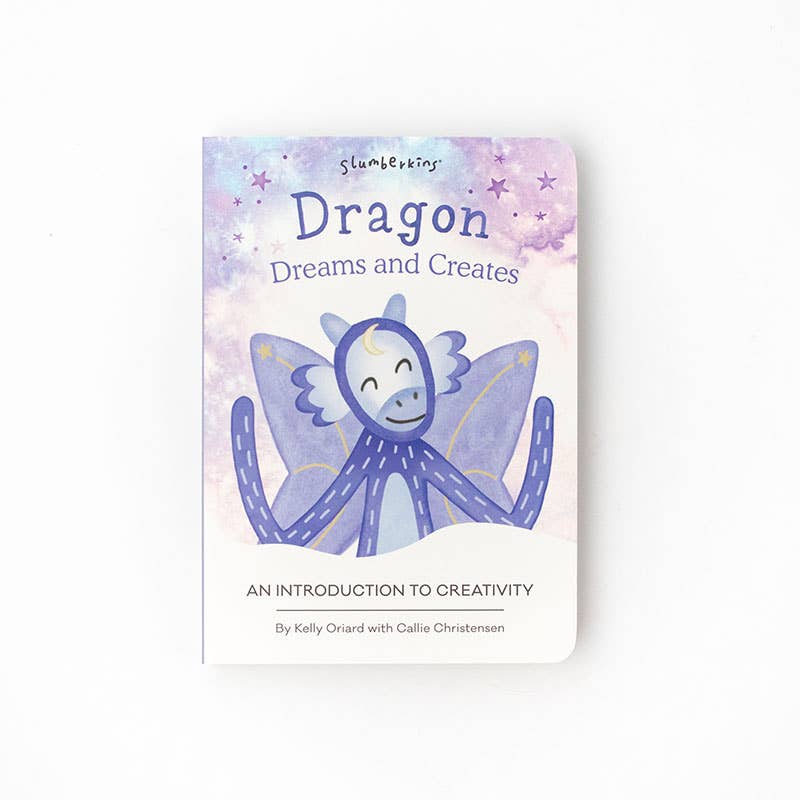 Slumberkins Inc. - *NEW* Dragon's Creativity Set - with 2 books!