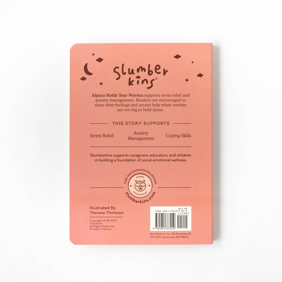Slumberkins Inc. - *NEW* Alpaca's Stress Relief Set - with 2 books!