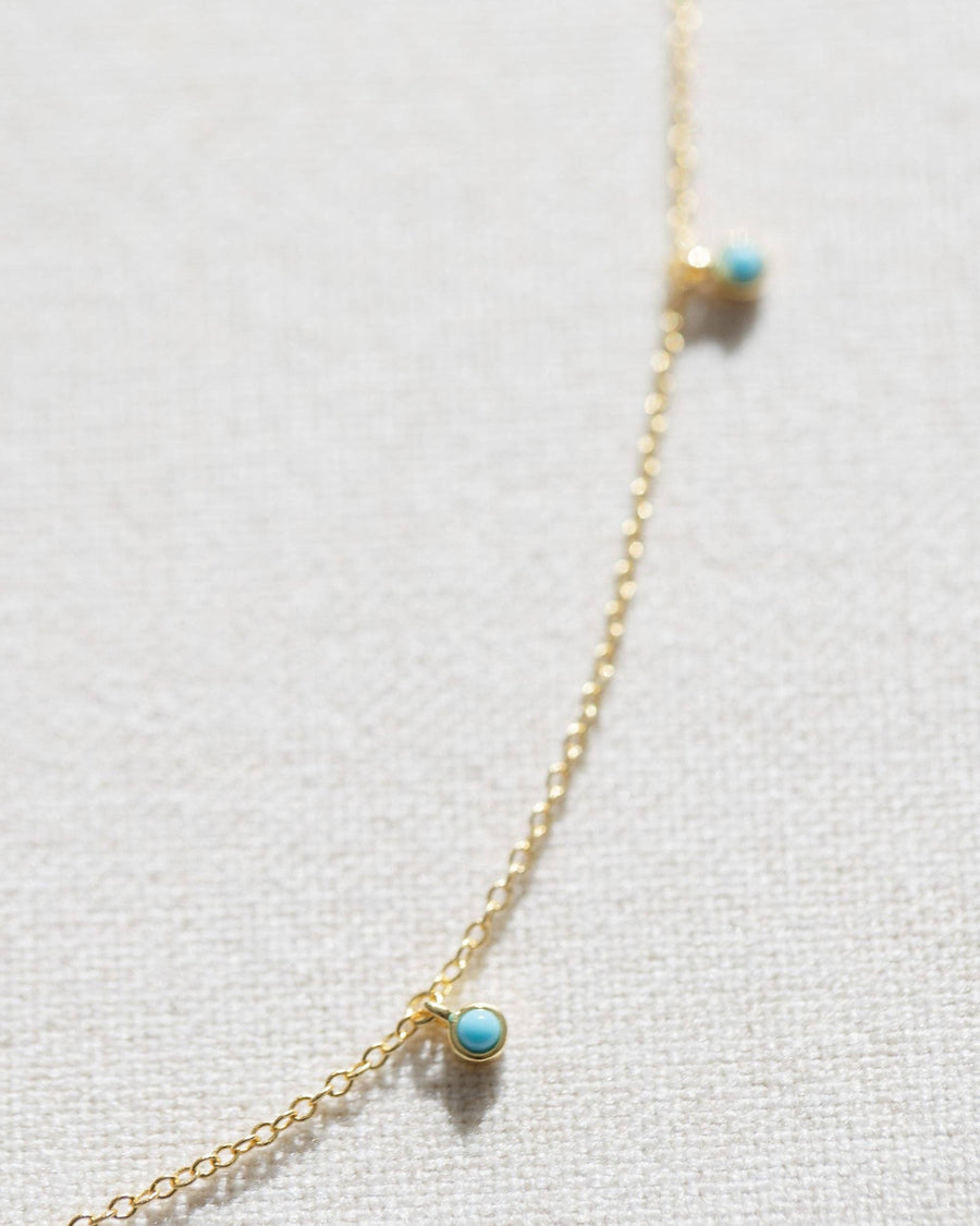 Coast and Cove - Turquoise Satellite Necklace