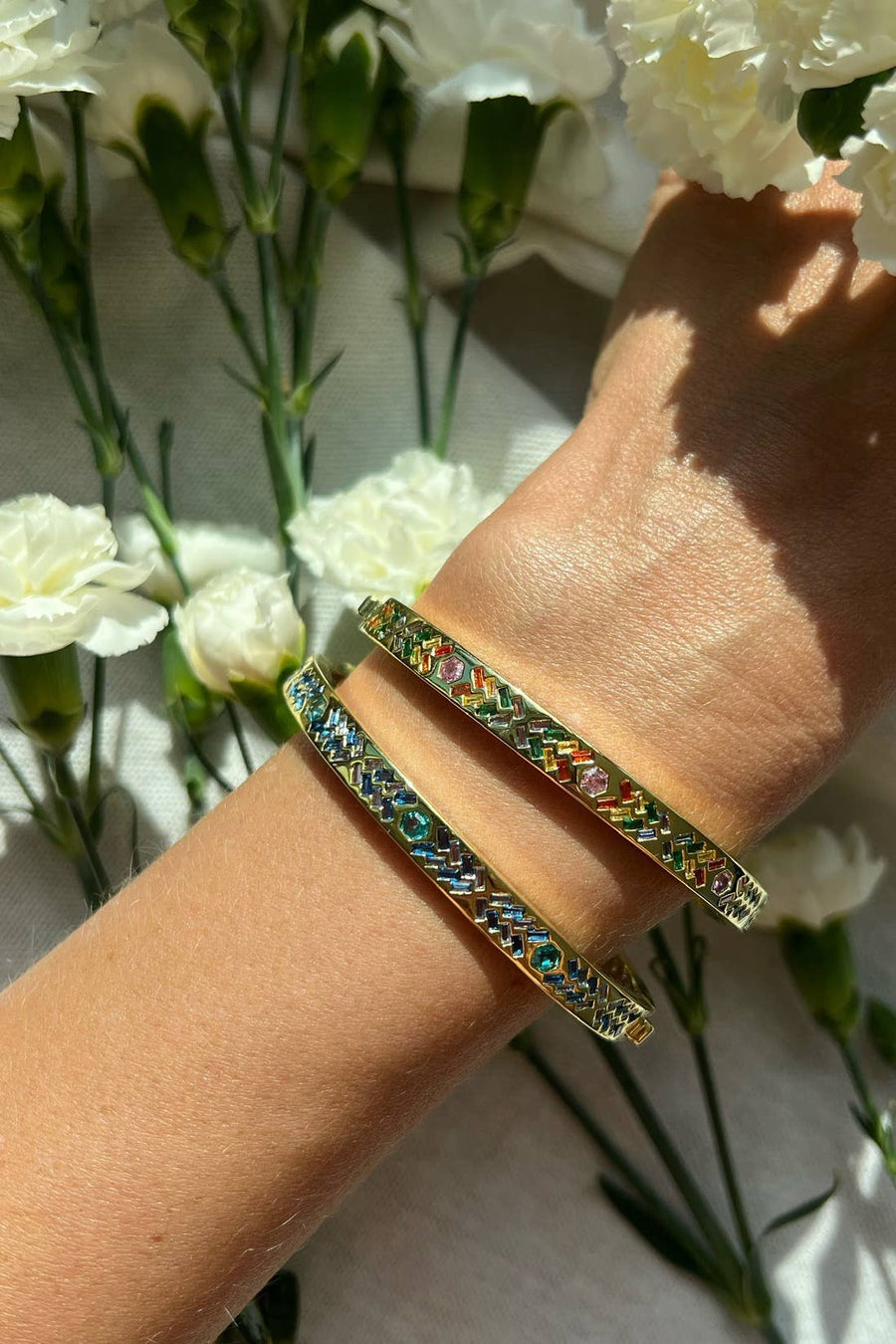 Native Gem - SUNBEAM BANGLE- OCEAN