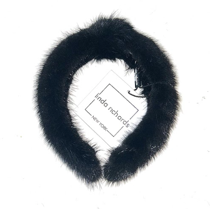 Linda Richards Mink Knott Headband