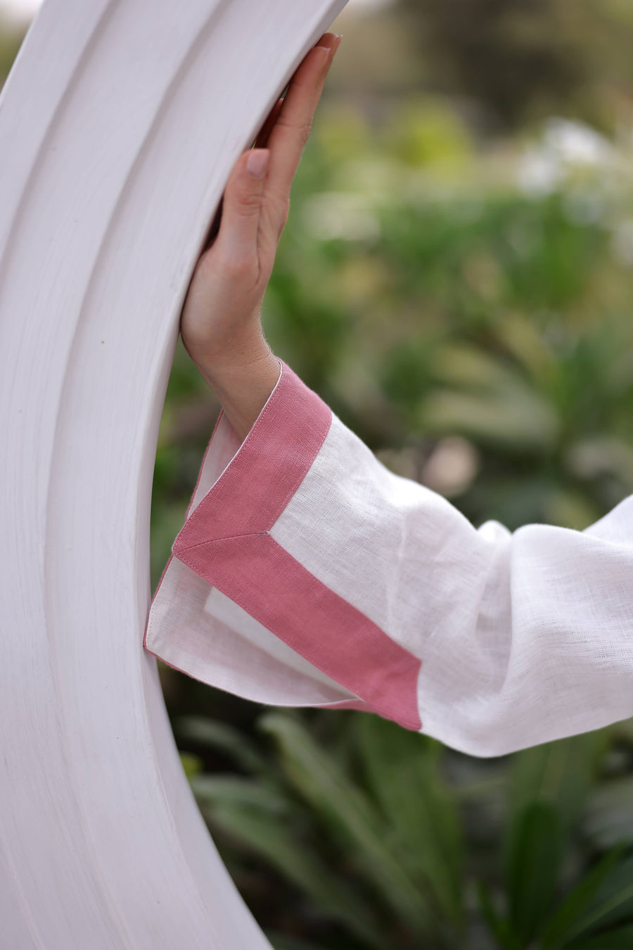 Maison Marigold - Hampton Kaftan Pink Palm