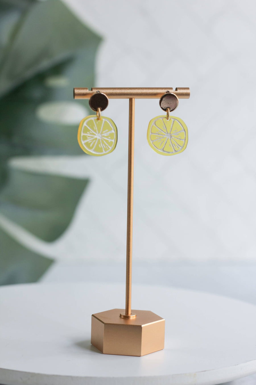 Wondermint Goods - Mini Lemon Slice Earrings