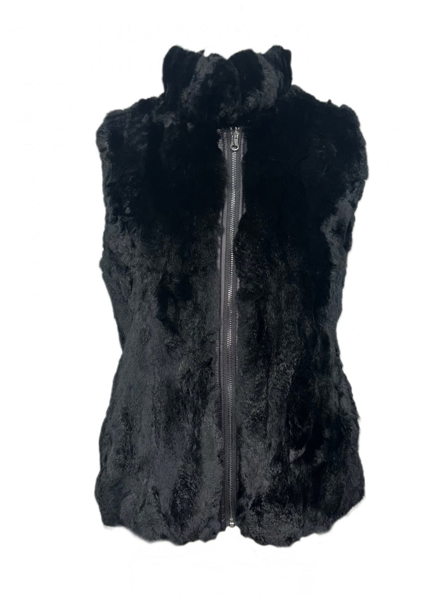 Linda Richards Genuine Rex Rabbit Vest