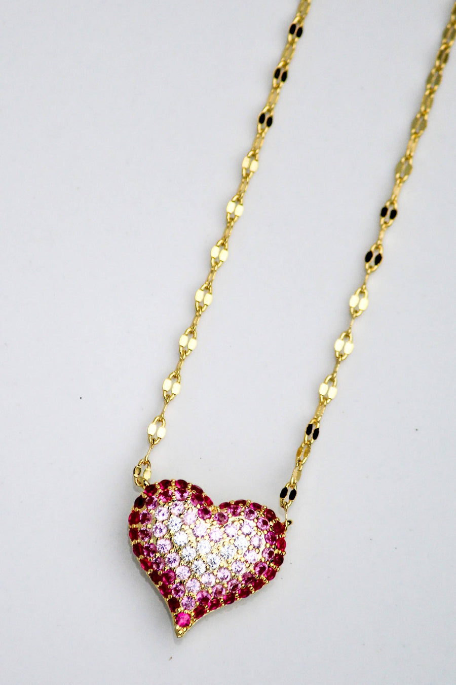 Native Gem - QUEEN OF HEARTS NECKLACE- PINK