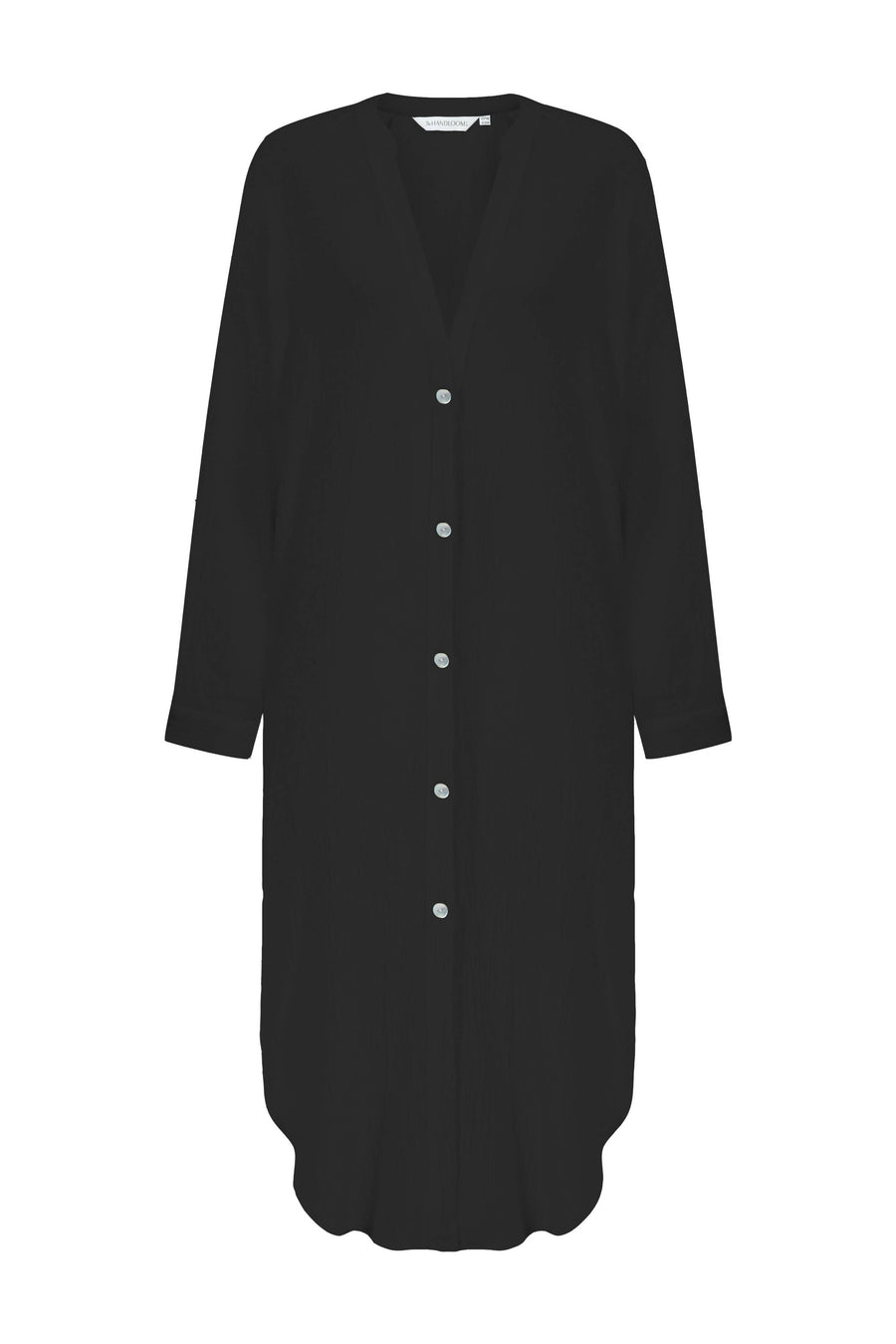 The Handloom - Terra Shirt Dress - Black