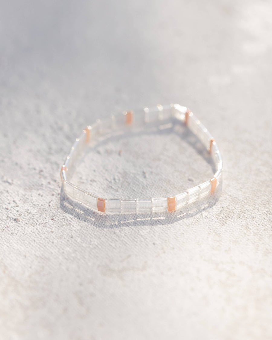 Coast and Cove - Hibiscus- Tila Bracelet