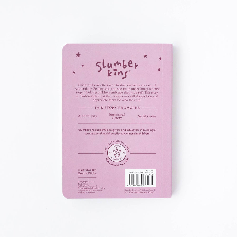 Slumberkins Inc. - *NEW* Unicorn's Authenticity Set - with 2 books!