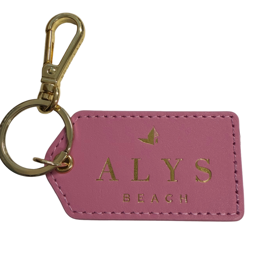 Alys Beach Cleo Leather Keychain