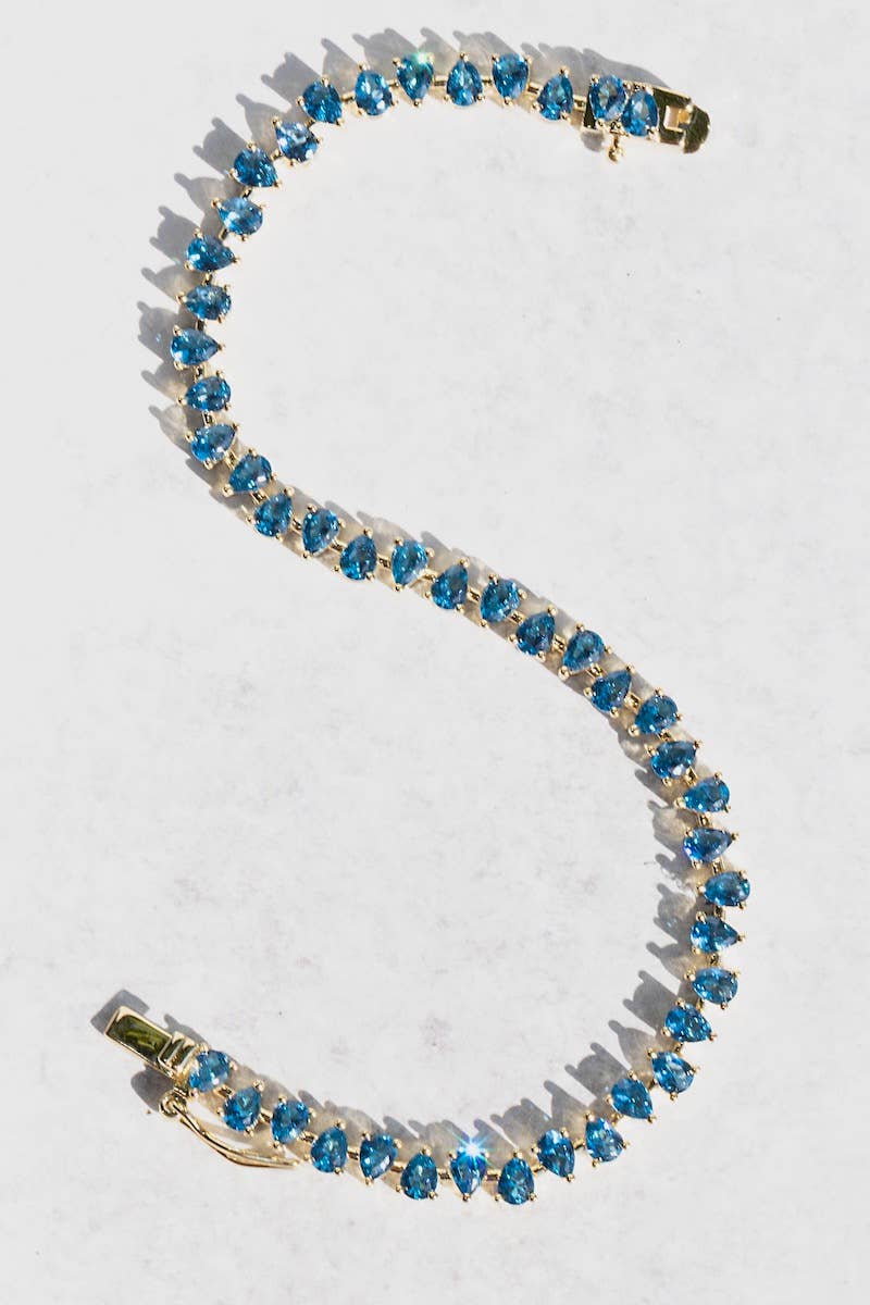 Native Gem - DUCHESS BRACELET- LONDON BLUE