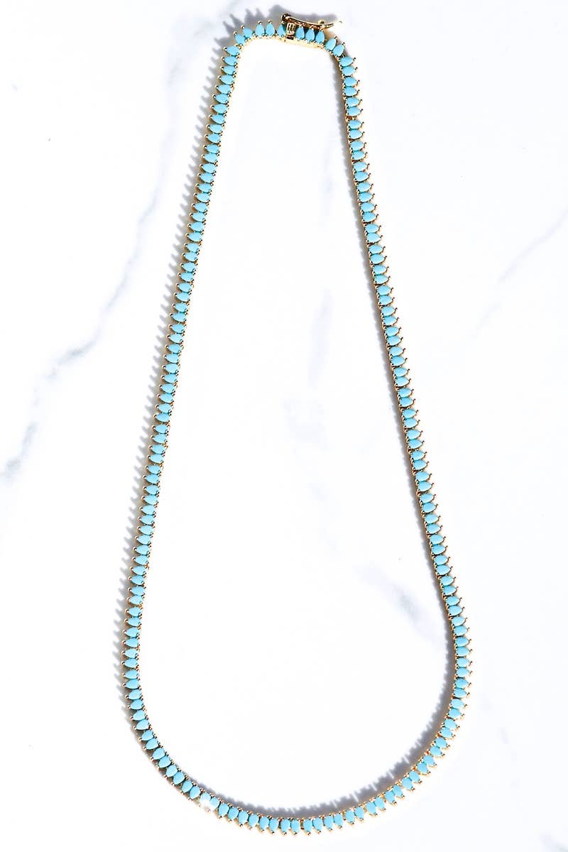Native Gem - SYMPHONY NECKLACE- TURQUOISE