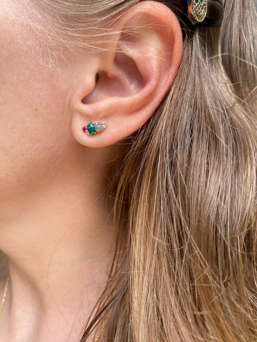 Native Gem - RIVIERA STUD EARRINGS- PALAZZO