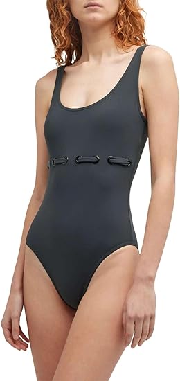 Karla Colletto Lucy Round Neck Tank Swim Suit