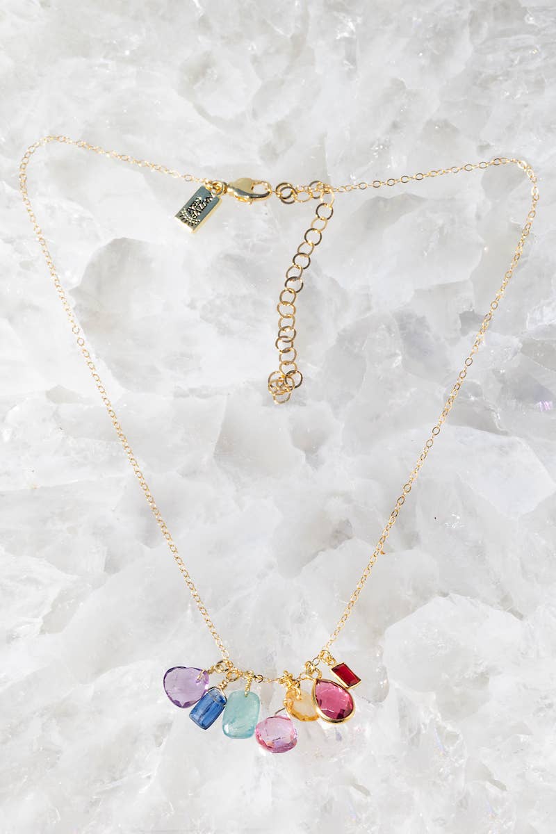 Native Gem - SPRINKLES NECKLACES- 14K GOLDFILL