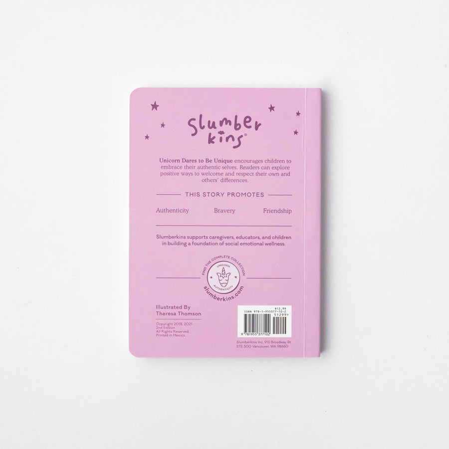 Slumberkins Inc. - *NEW* Unicorn's Authenticity Set - with 2 books!