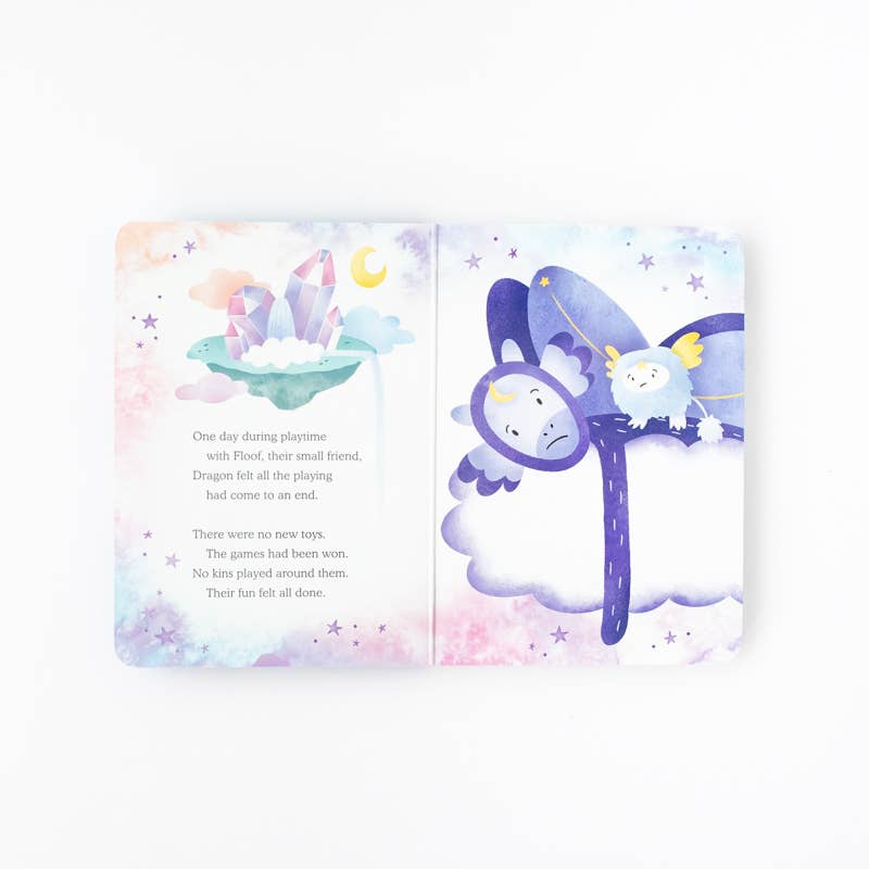 Slumberkins Inc. - *NEW* Dragon's Creativity Set - with 2 books!