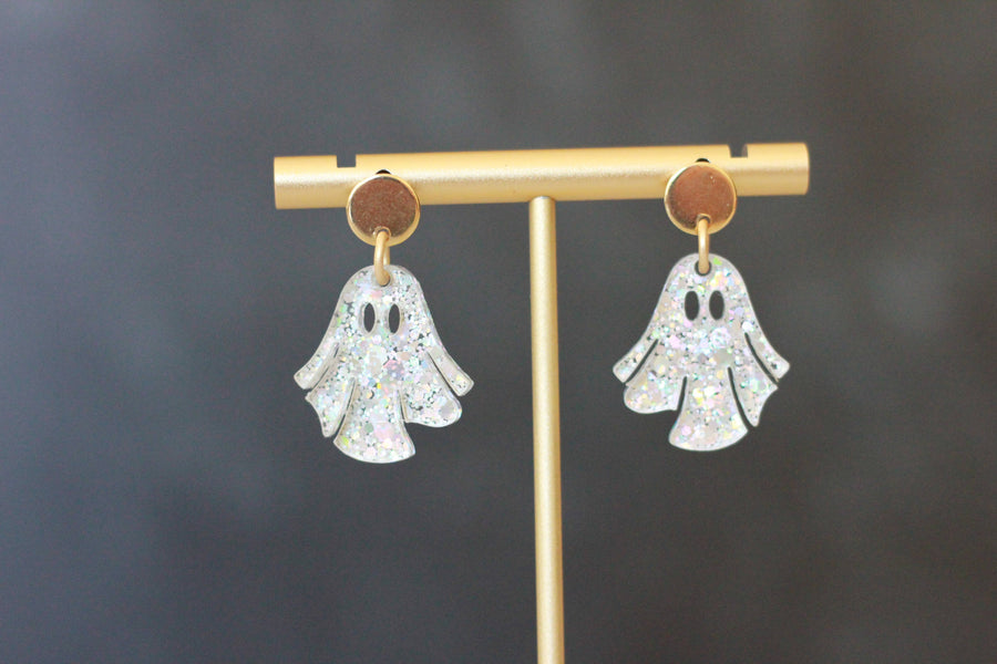 Wondermint Goods - Mini Flowy Ghost Earrings