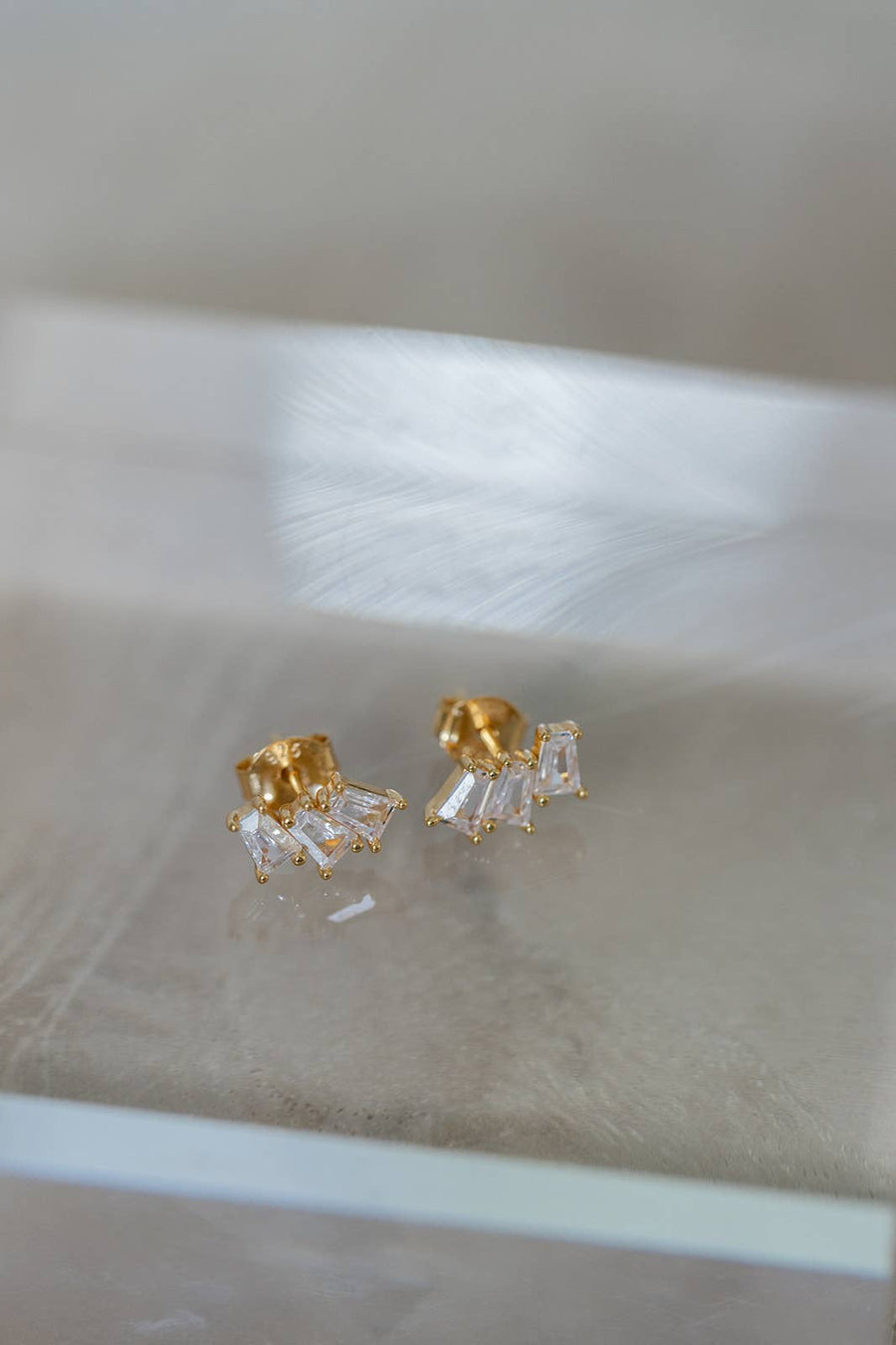 Coast and Cove - Baguette Studs