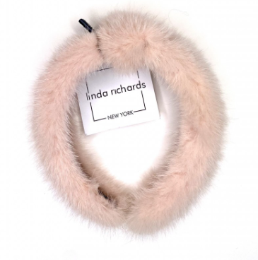 Linda Richards Mink Knott Headband
