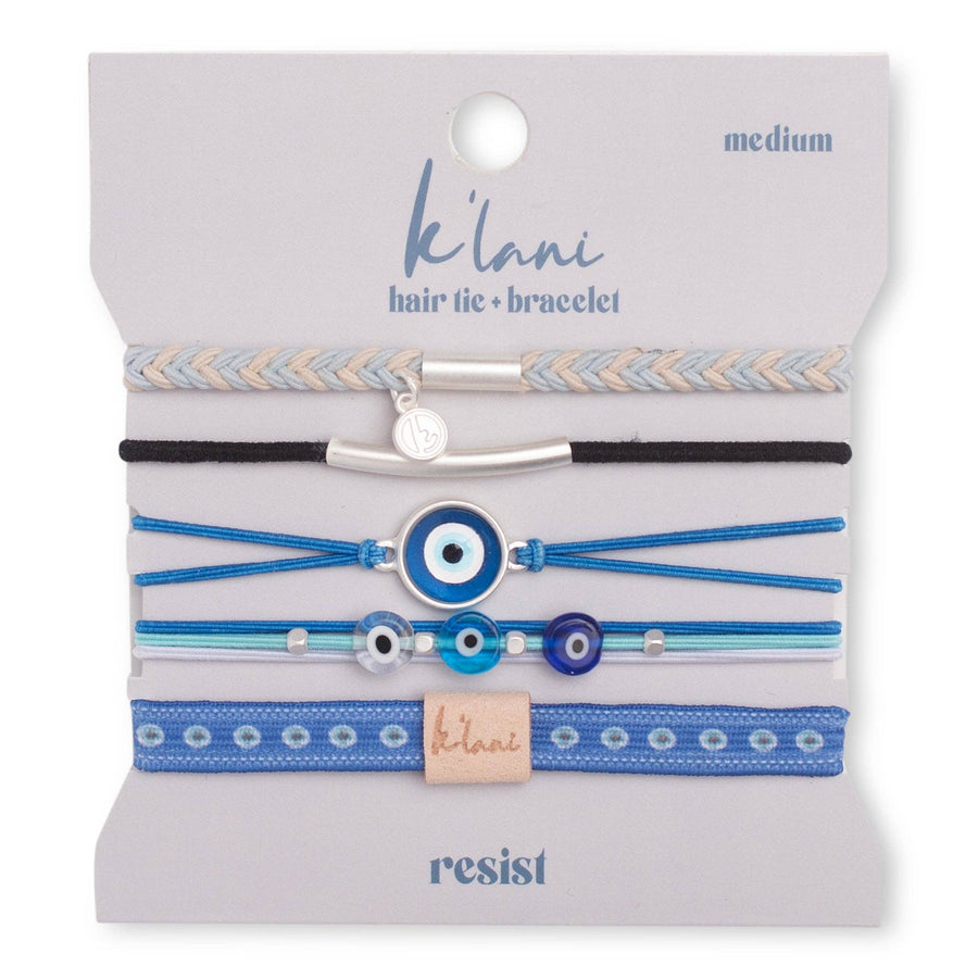 K'Lani hair tie bracelets - Resist