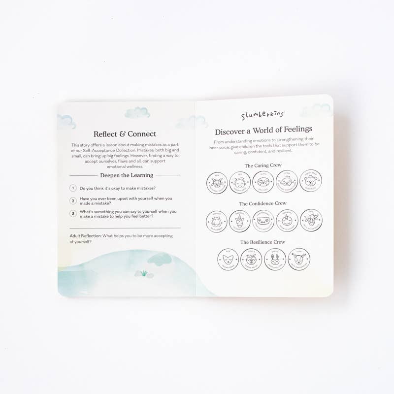 Slumberkins Inc. - *NEW* Yak's Self-Acceptance Set - with 2 books!