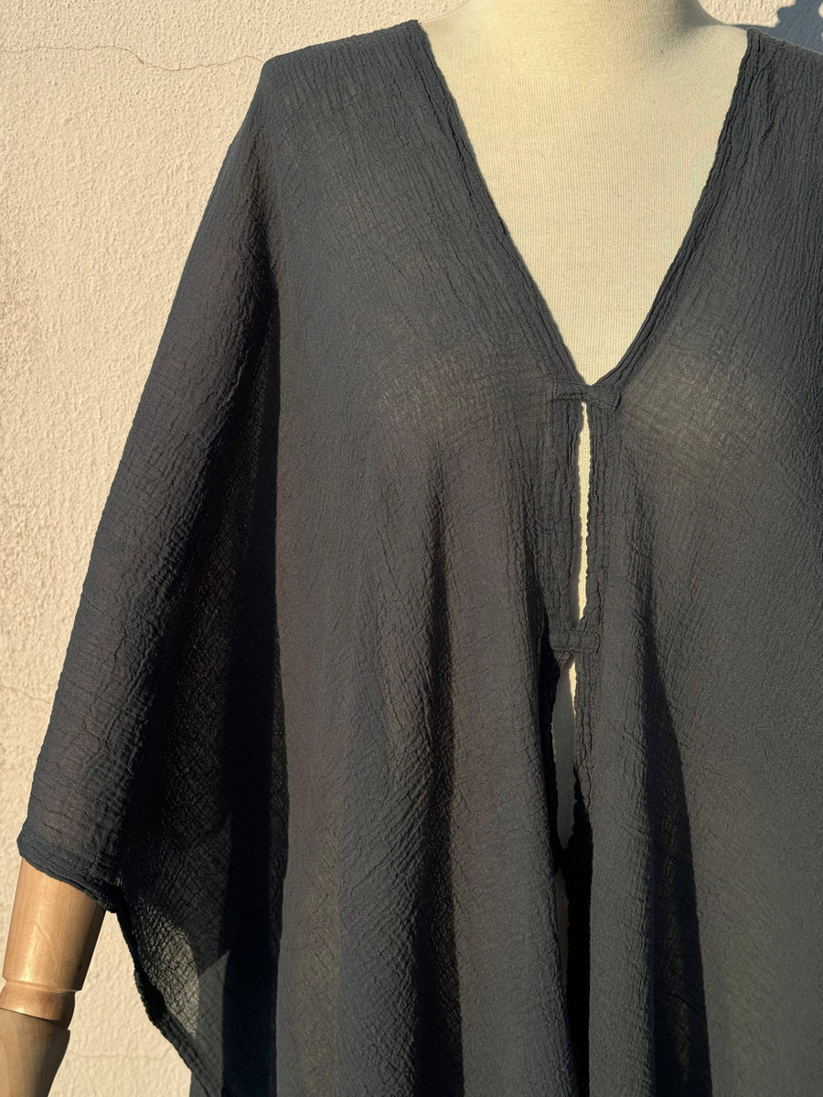 The Handloom - Ava Kimono - Vintage Navy