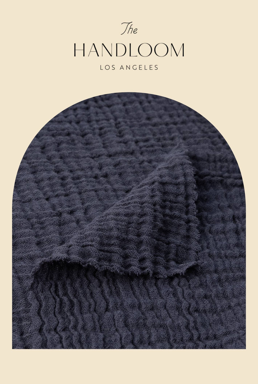 The Handloom - Echo Maxi Shirt - Navy