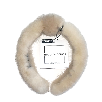 Linda Richards Mink Knott Headband