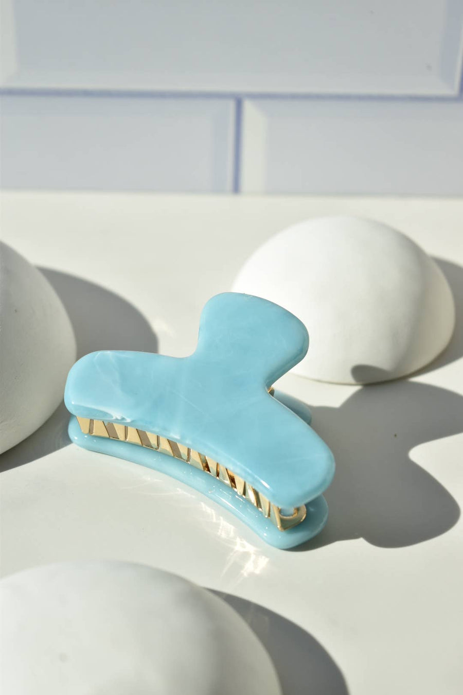 Fenna&Fei - Mini French Claw Tortoise Shell Acetate Hair Clip