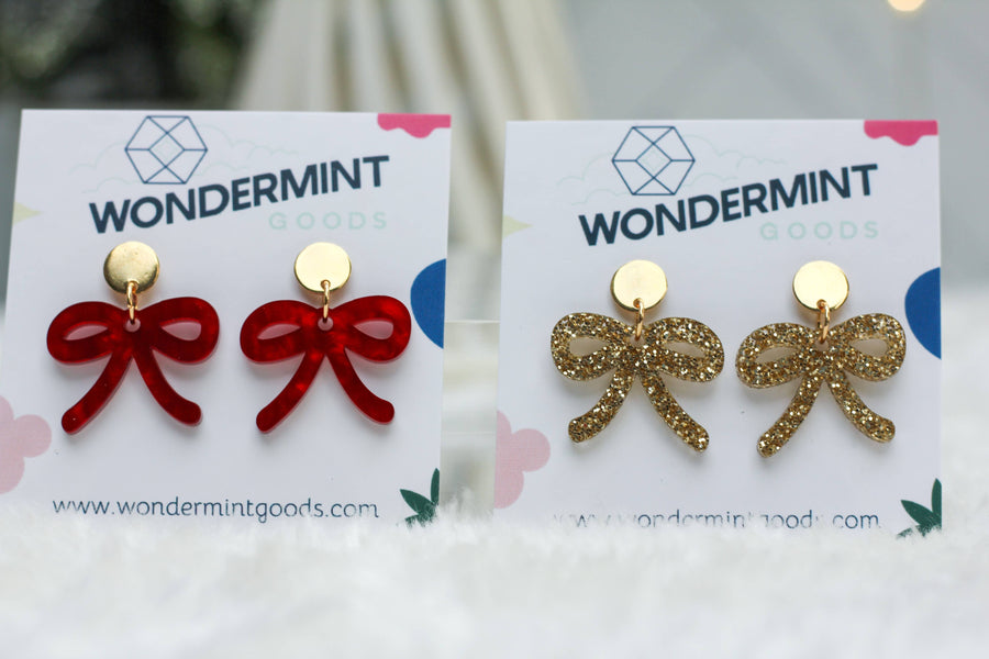 Wondermint Goods - Mini Bow Earrings