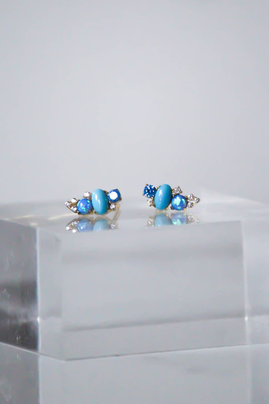 Native Gem - RIVIERA STUD EARRINGS- SANTORINI