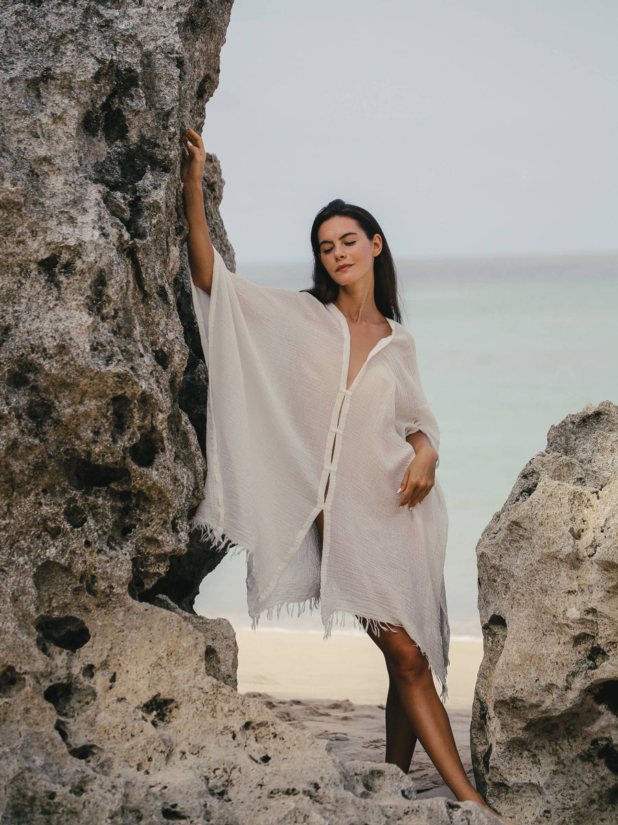 The Handloom - Ava Kimono - Natural