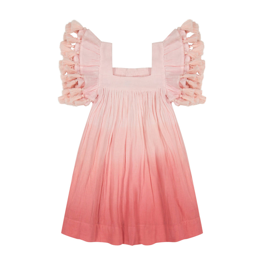 Mer St. Barth - Serena Tassel Dress Rose Ombre