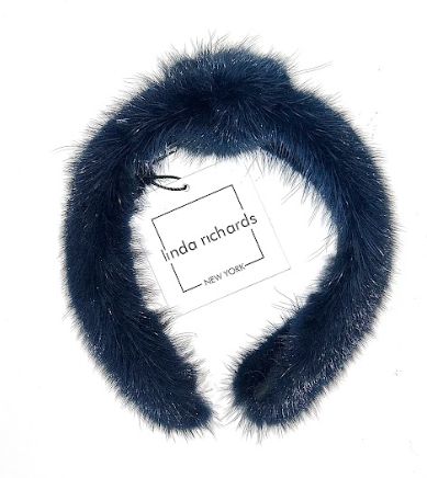 Linda Richards Mink Knott Headband