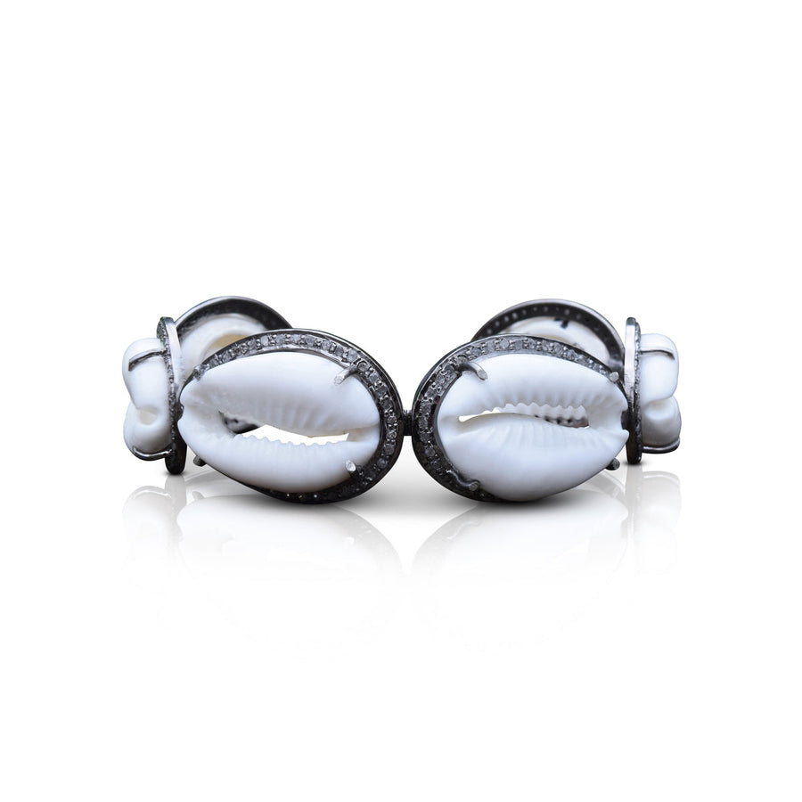 S Carter Cowrie Shell Bracelet