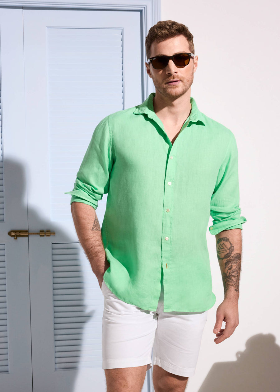 Swims Amalfi Linen Shirt Mens