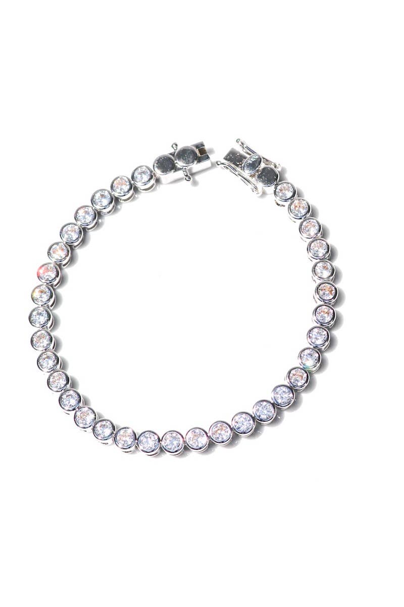 Native Gem - Solar Bracelet- Sterling Silver