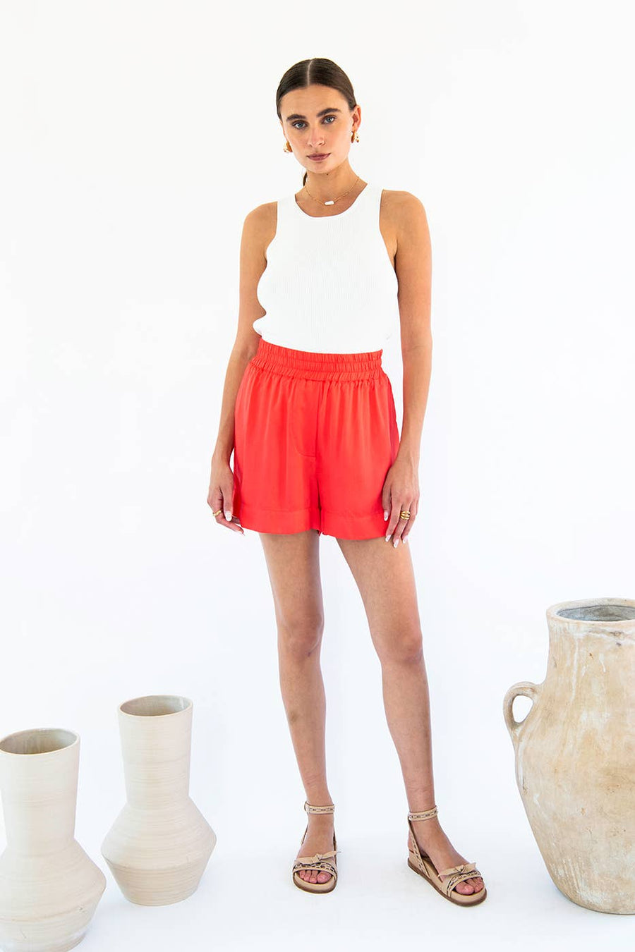 Neu Nomads - Satin Tencel Boca Shorts - Women's Gift Set
