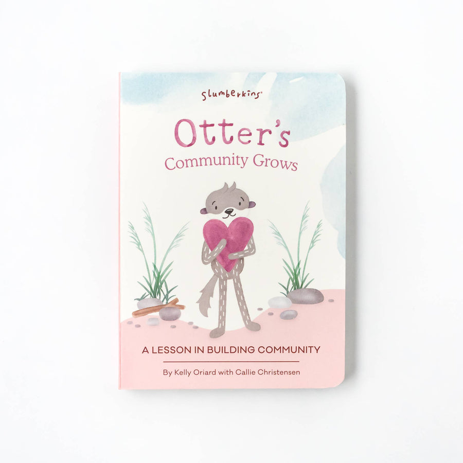 Slumberkins Inc. - *NEW* Otter's Building Connections Set - with 2 books!