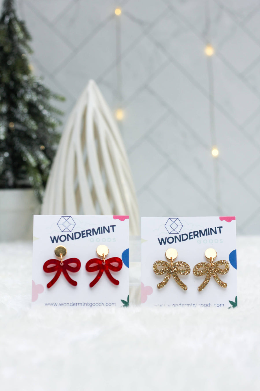 Wondermint Goods - Mini Bow Earrings
