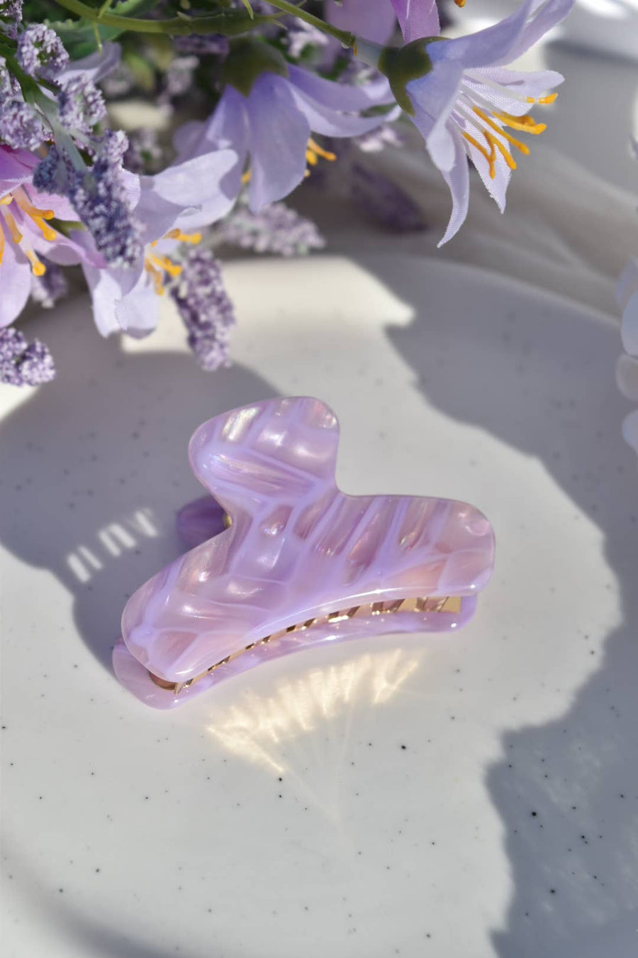 Fenna&Fei - Mini French Claw Tortoise Shell Acetate Hair Clip