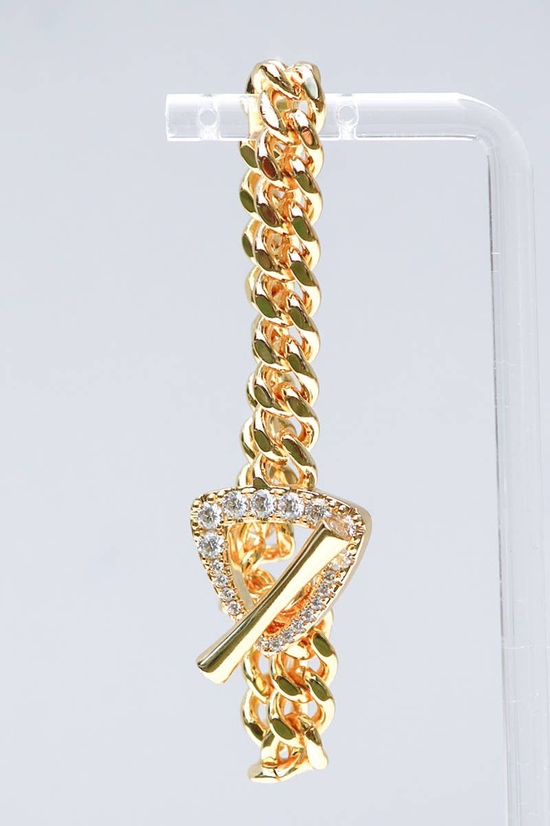 Native Gem - Triomphe Bracelet- 14K Gold Vermeil